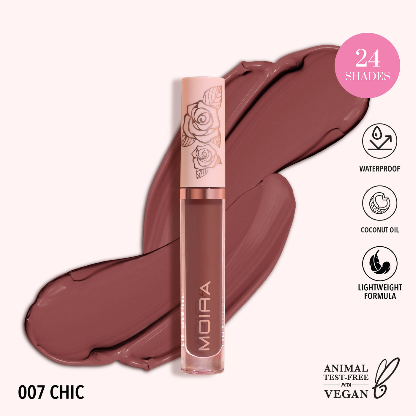 LIP DIVINE LIQUID LIPSTICK - MOIRA