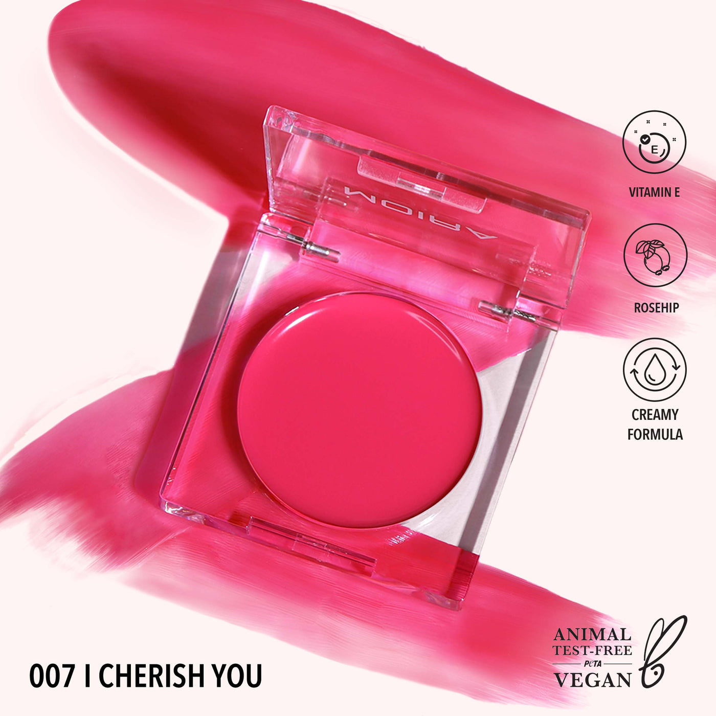 LOVEHEAT CREAM BLUSH - MOIRA BEAUTY