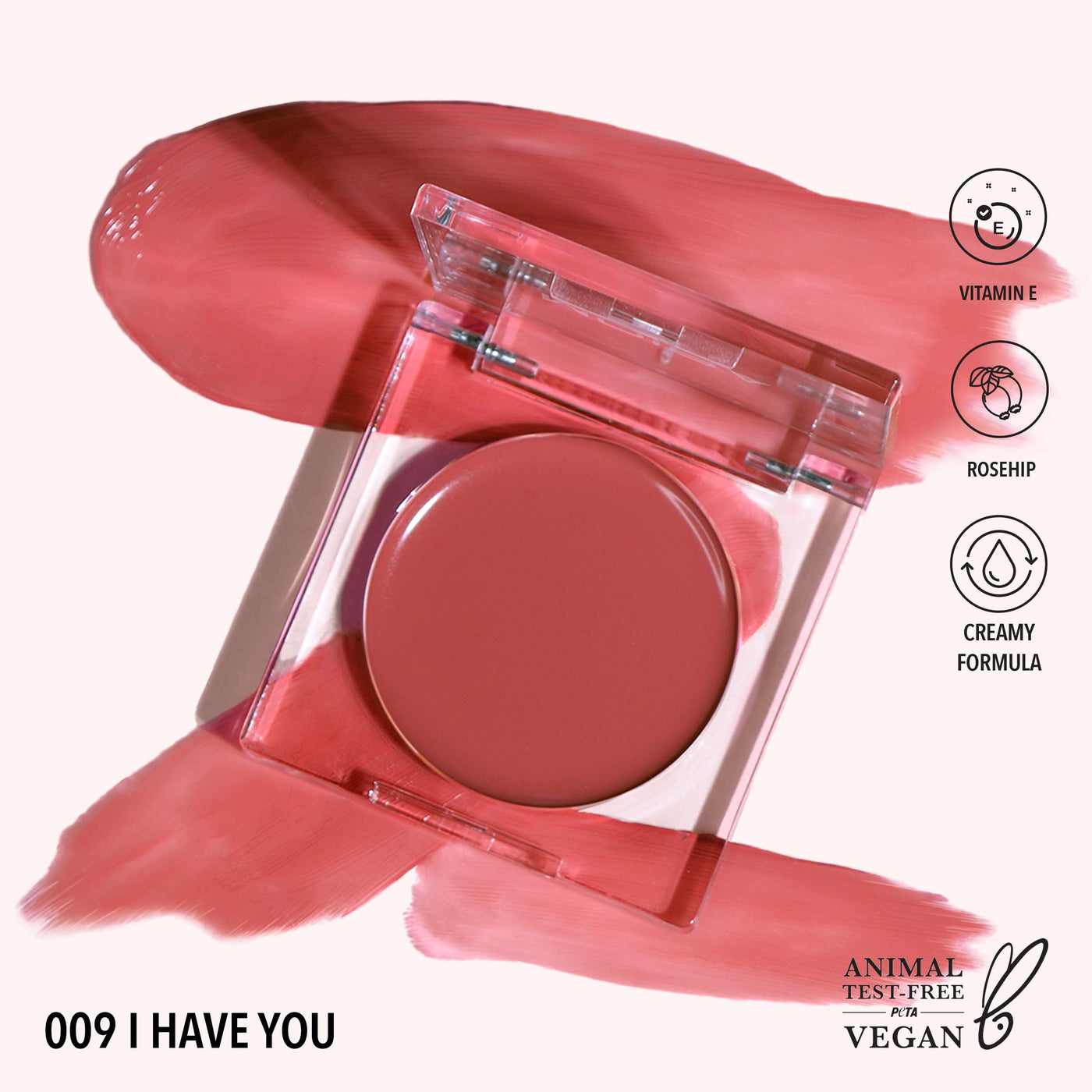 LOVEHEAT CREAM BLUSH - MOIRA BEAUTY