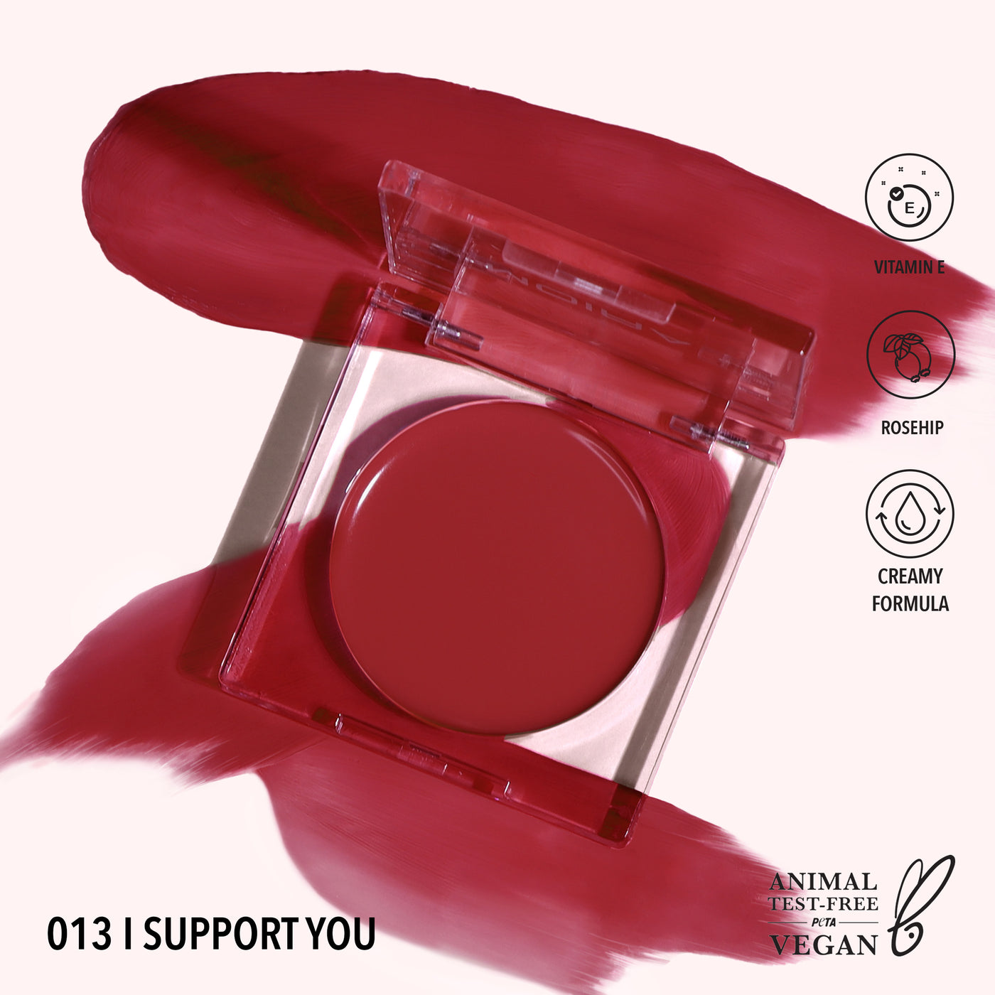 LOVEHEAT CREAM BLUSH - MOIRA BEAUTY