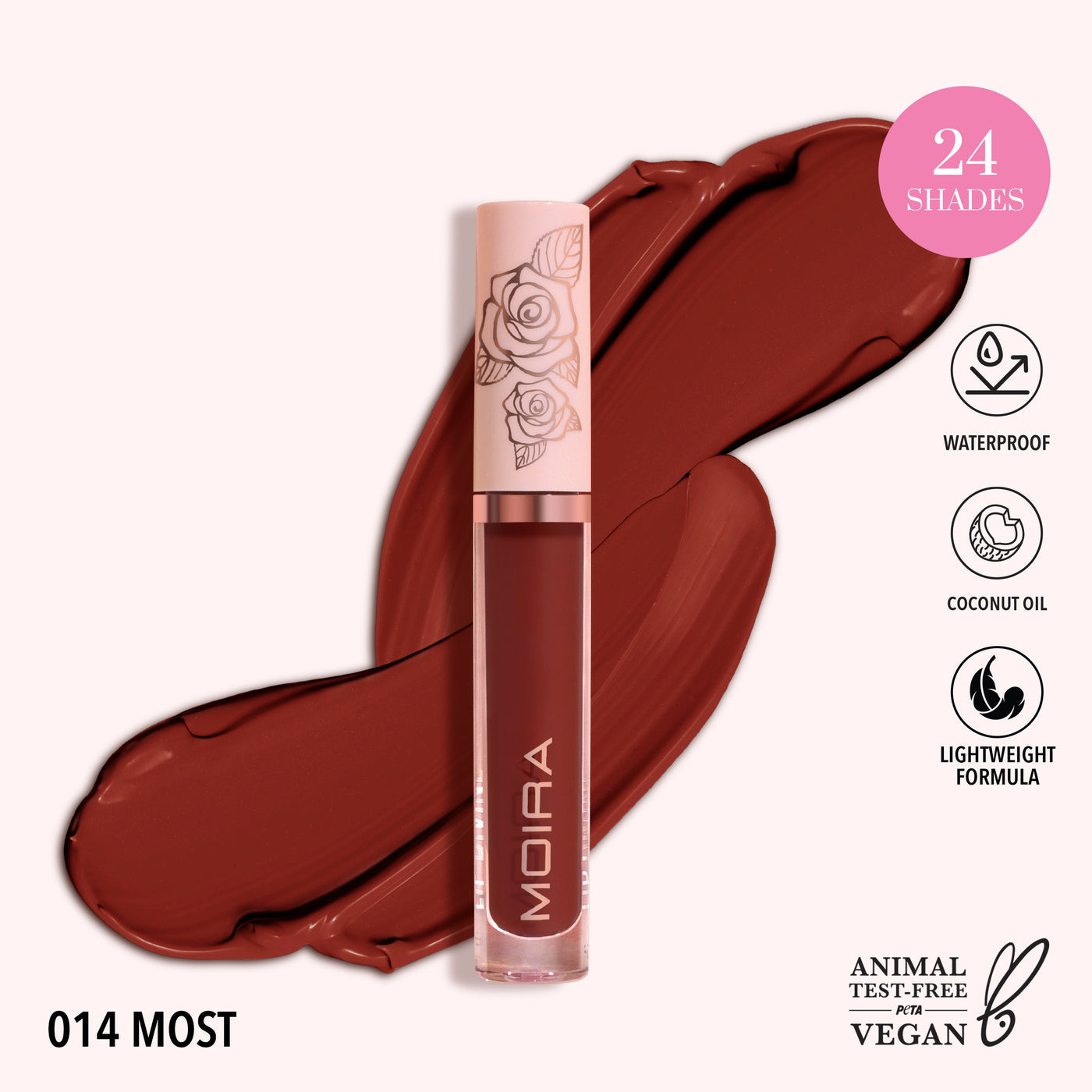 LIP DIVINE LIQUID LIPSTICK - MOIRA