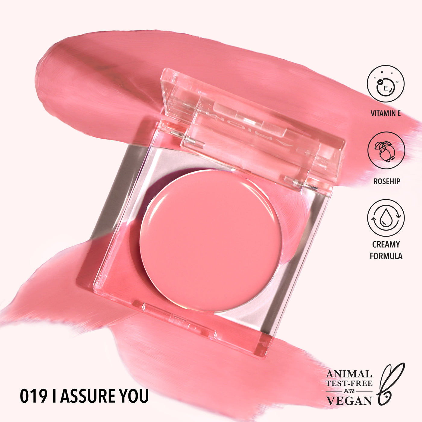 LOVEHEAT CREAM BLUSH - MOIRA BEAUTY