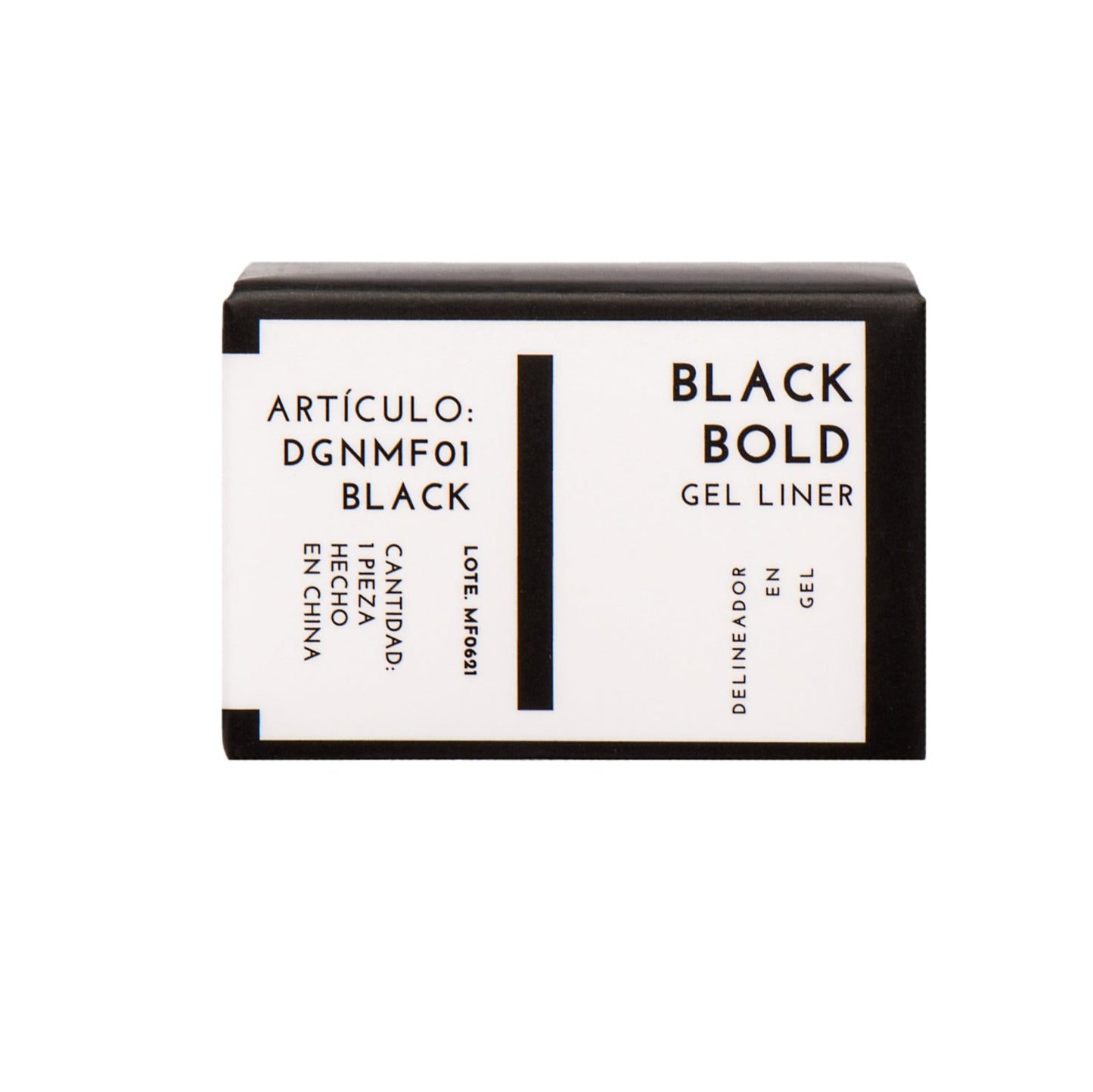 DELINEADOR EN GEL BLACK BOLD GEL LINER MARIFER COSMETICS
