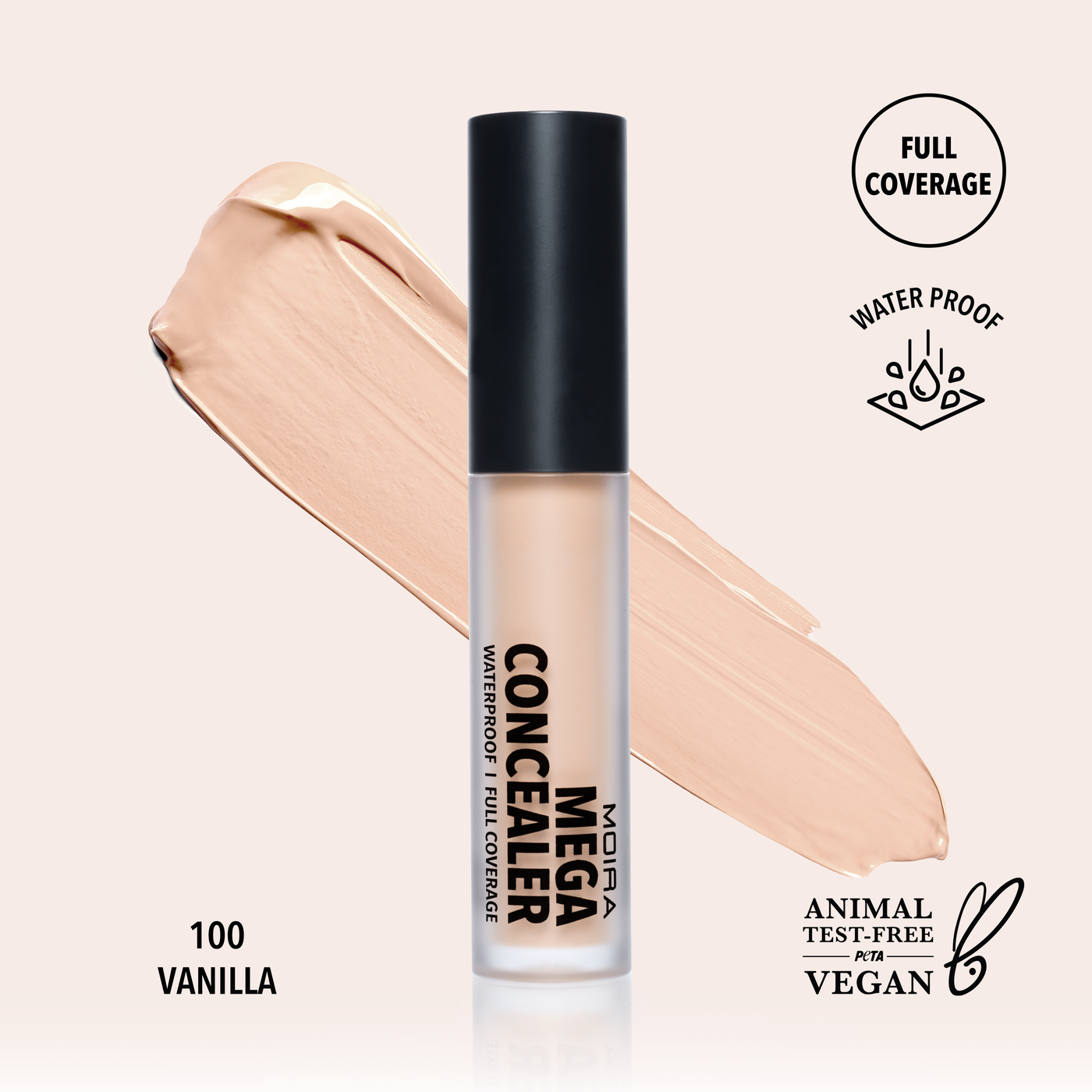 MEGA CONCEALER CORRECTOR - MOIRA BEAUTY
