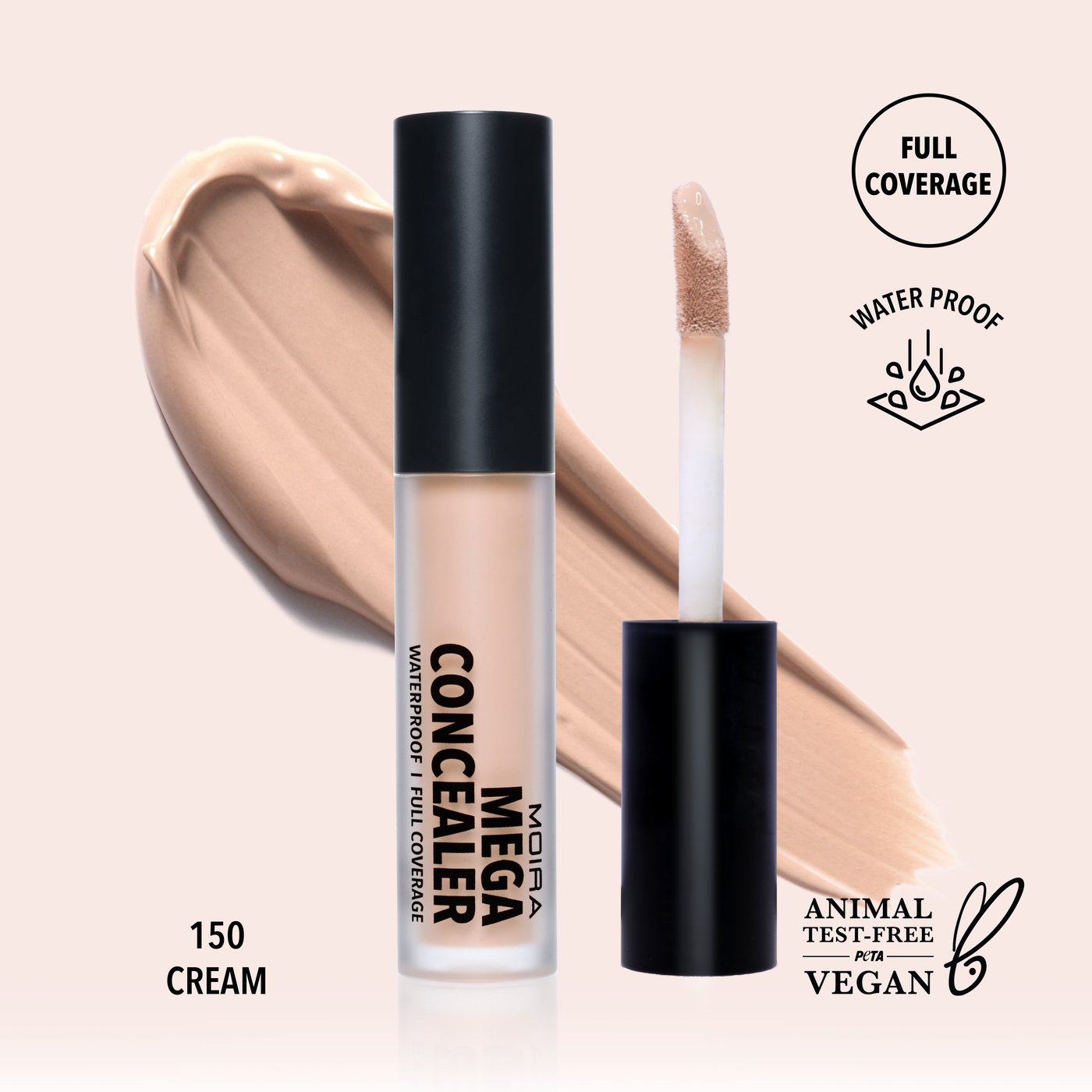 MEGA CONCEALER CORRECTOR - MOIRA BEAUTY