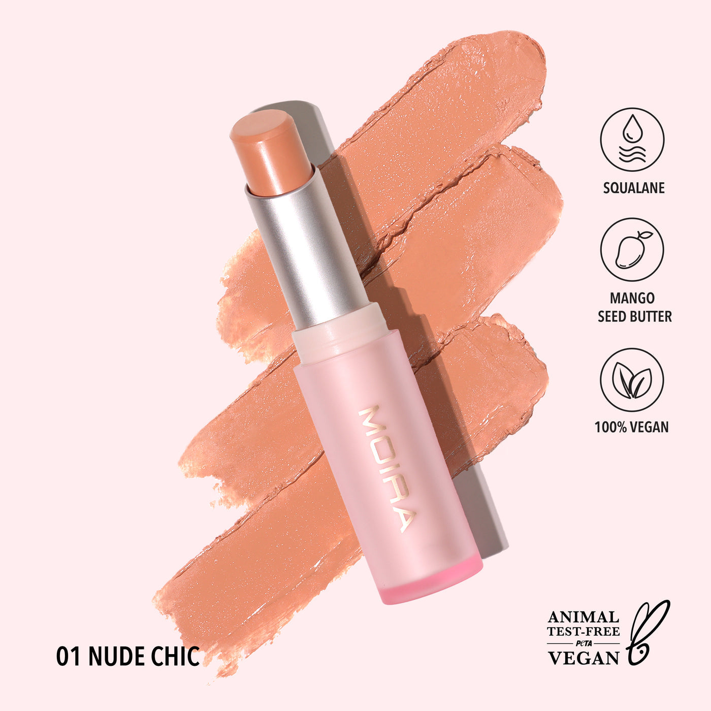 SIGNATURE LIPSTICK - MOIRA BEAUTY