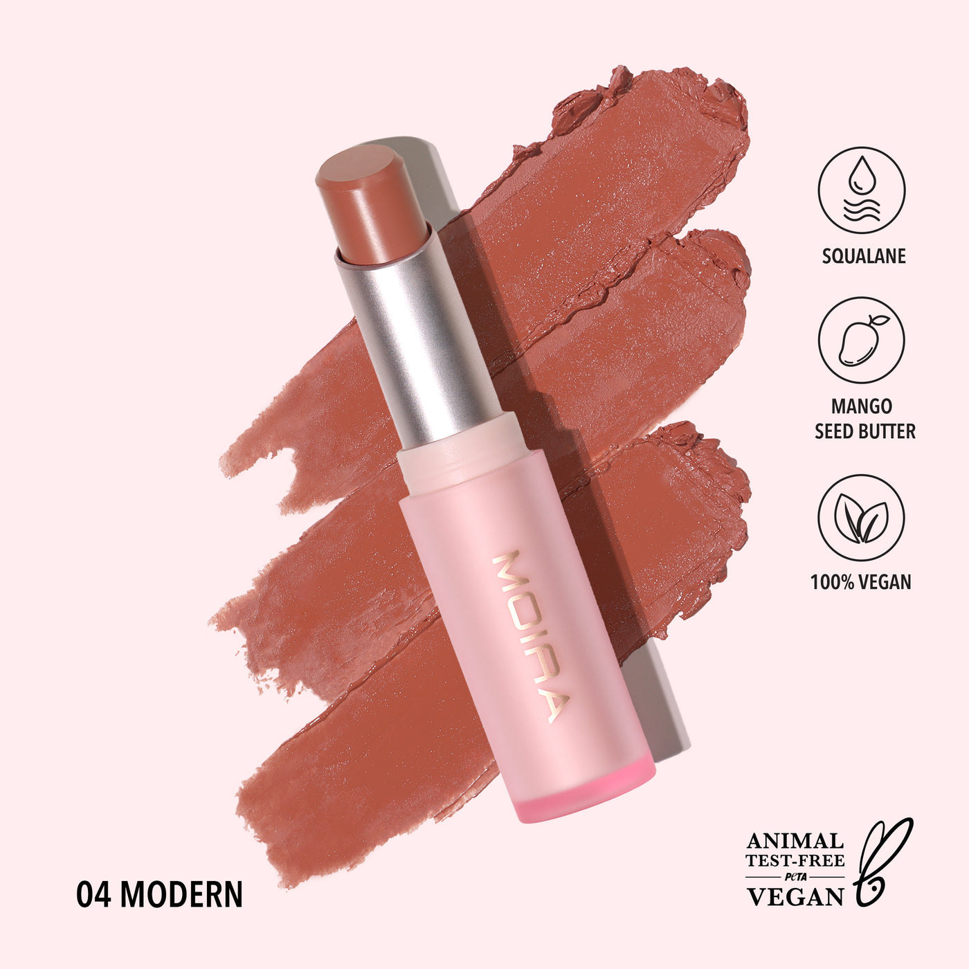 SIGNATURE LIPSTICK - MOIRA BEAUTY