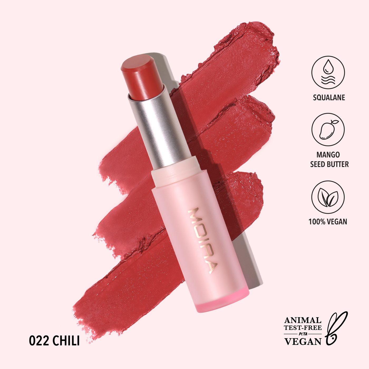 SIGNATURE LIPSTICK - MOIRA BEAUTY