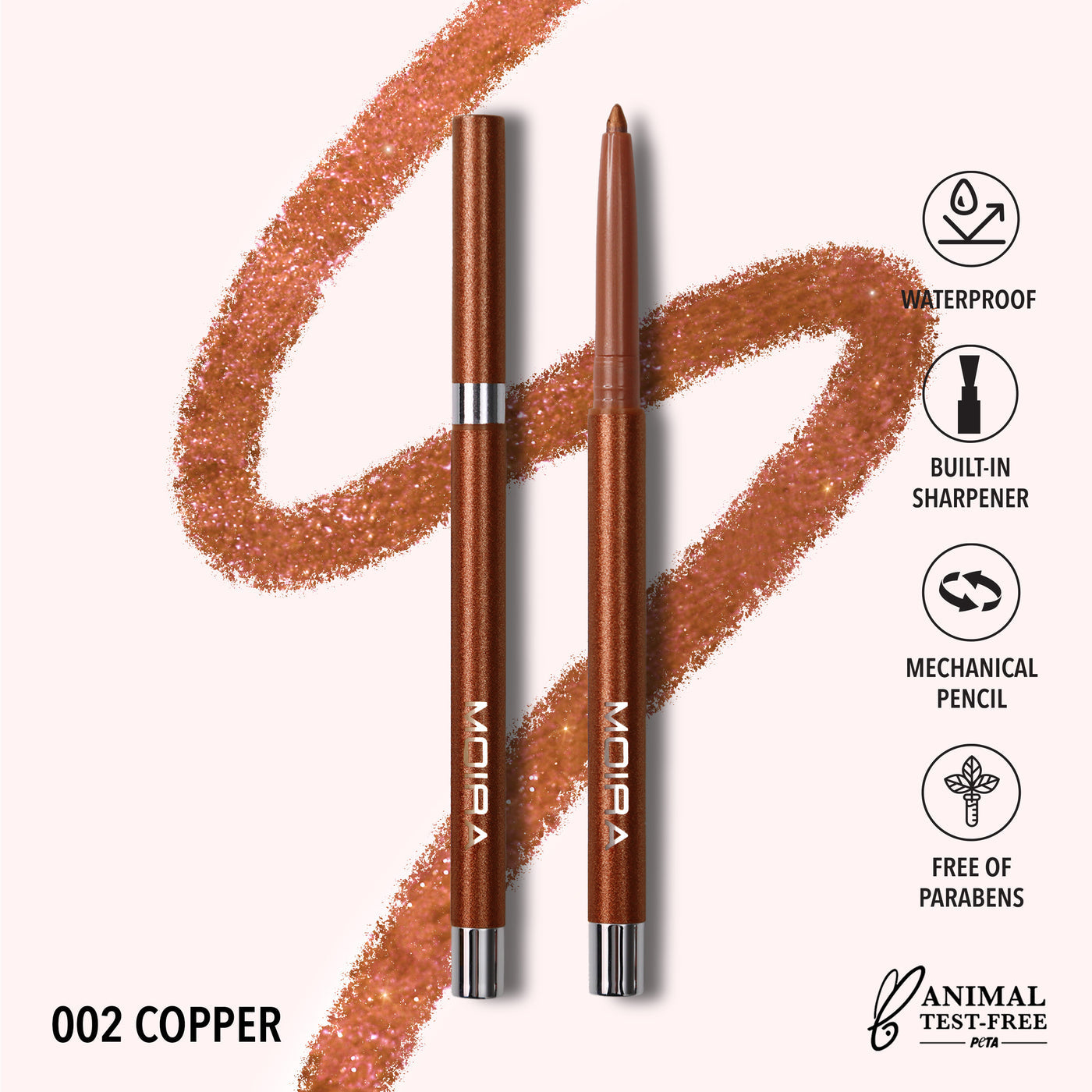 STATEMENT SHIMMER LINER - MOIRA BEAUTY