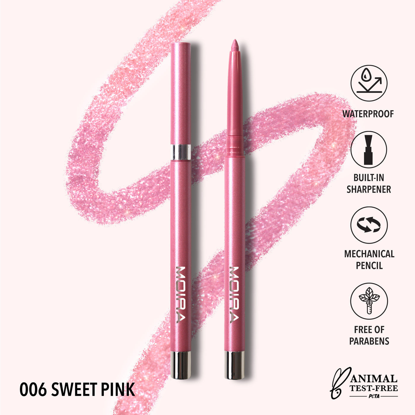 STATEMENT SHIMMER LINER - MOIRA BEAUTY