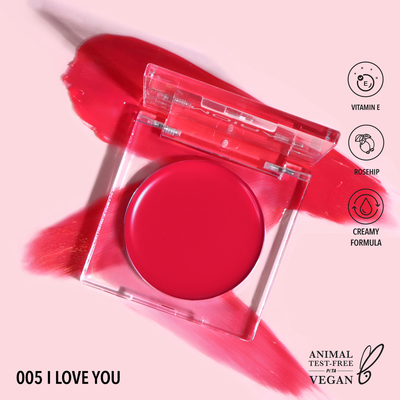 LOVEHEAT CREAM BLUSH - MOIRA BEAUTY