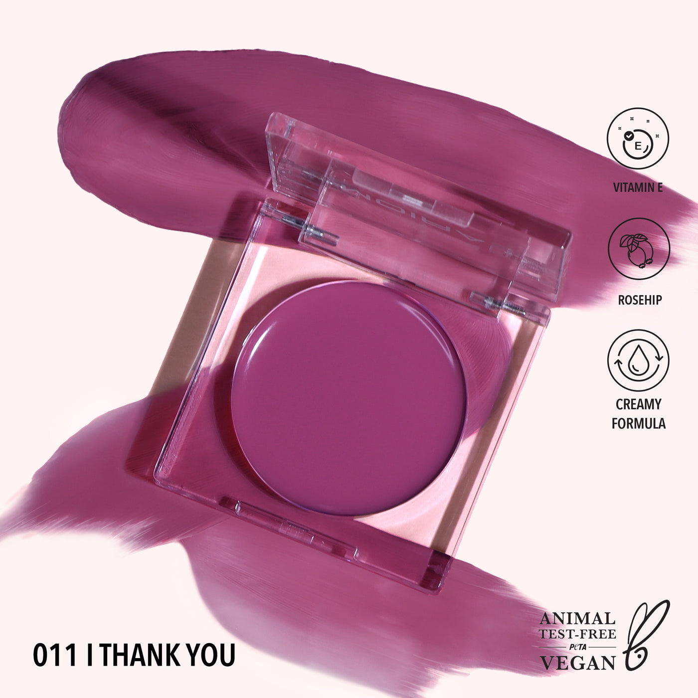 LOVEHEAT CREAM BLUSH - MOIRA BEAUTY