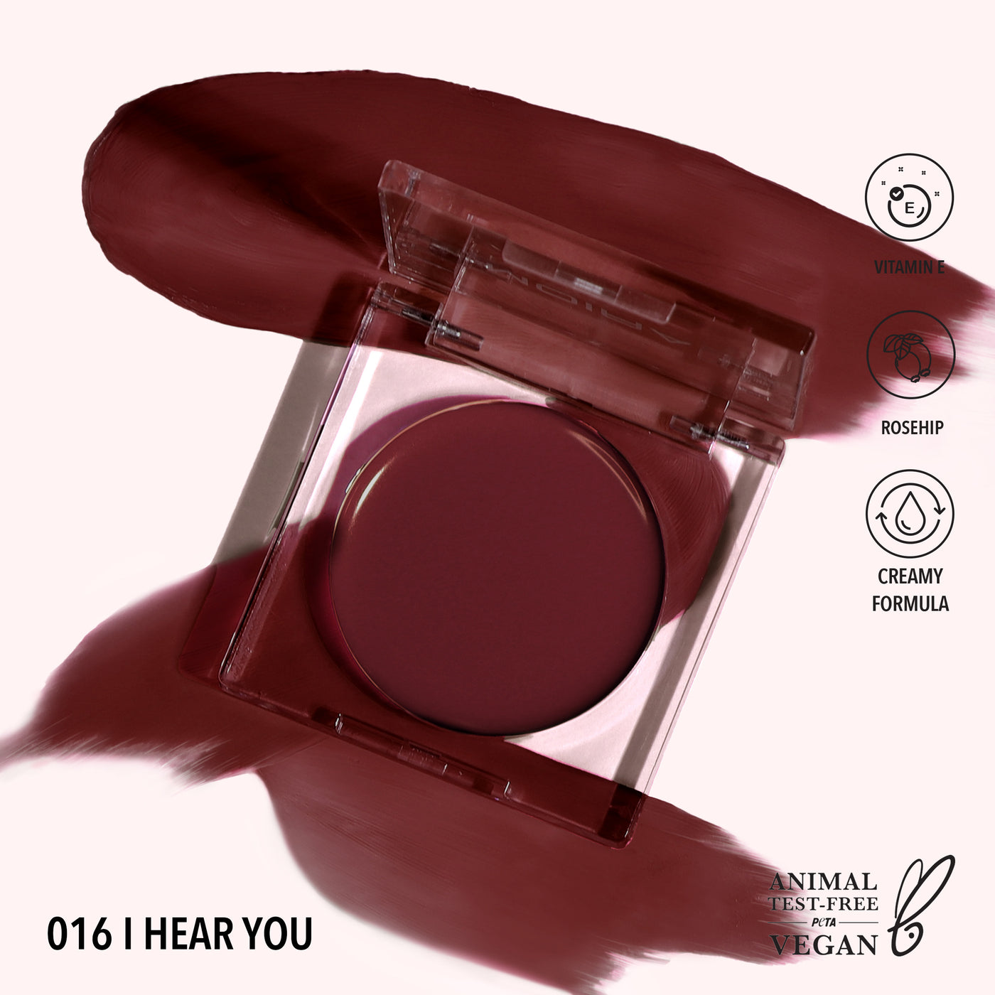 LOVEHEAT CREAM BLUSH - MOIRA BEAUTY