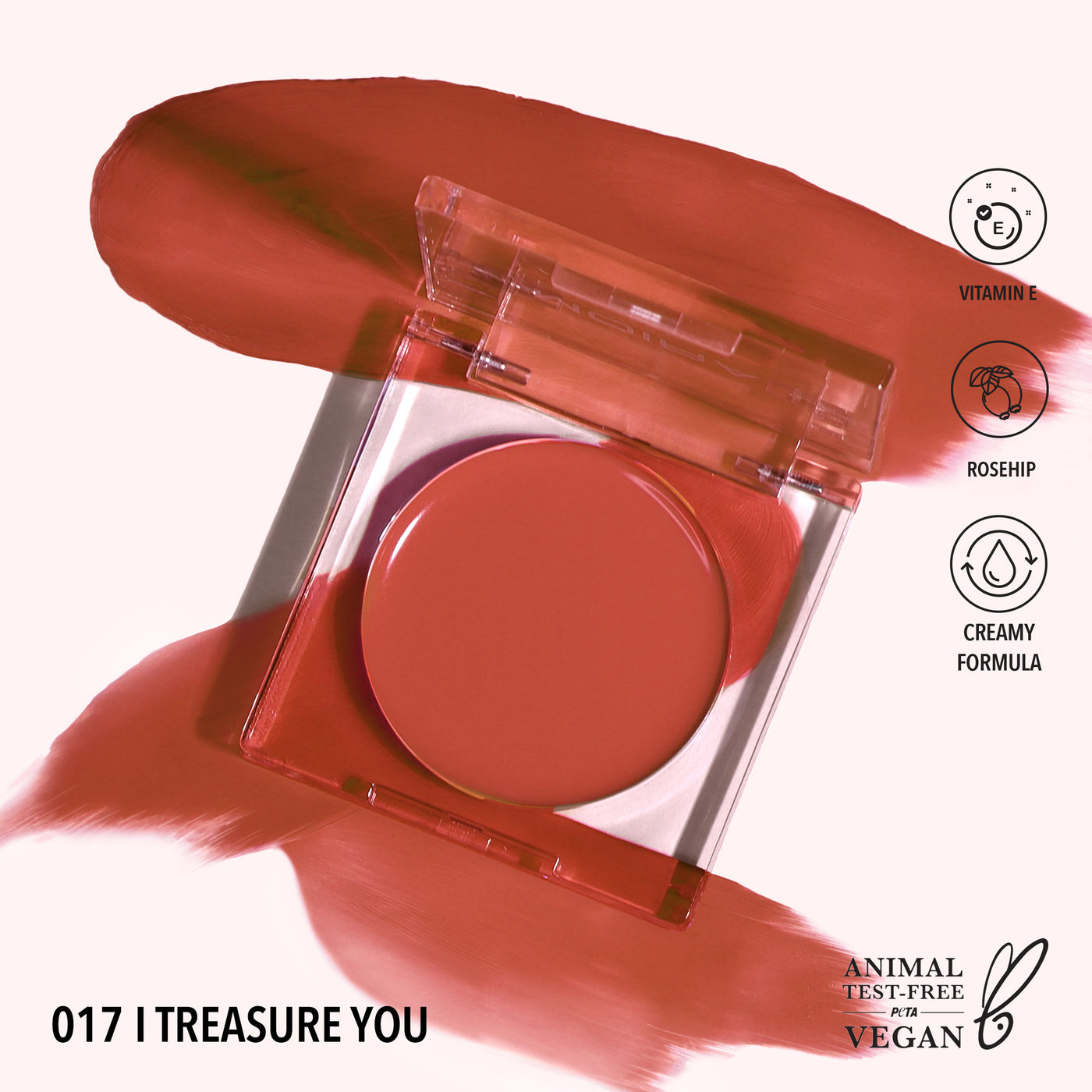 LOVEHEAT CREAM BLUSH - MOIRA BEAUTY