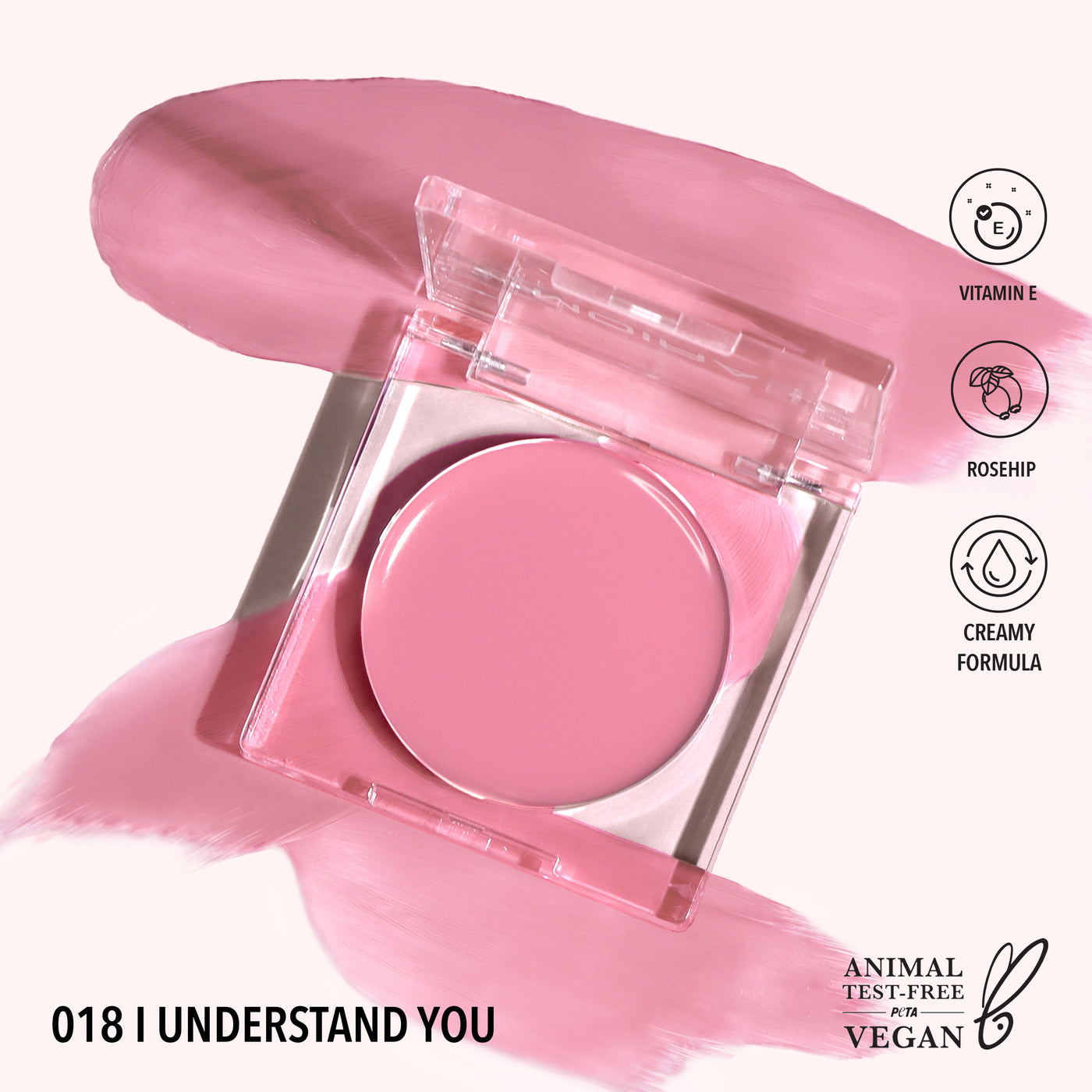 LOVEHEAT CREAM BLUSH - MOIRA BEAUTY