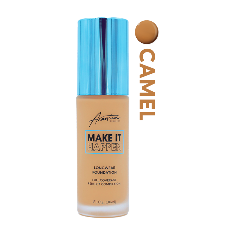 MAKE IT HAPPEN FOUNDATION BASE DE MAQUILLAJE – ARANTZA COSMETICS