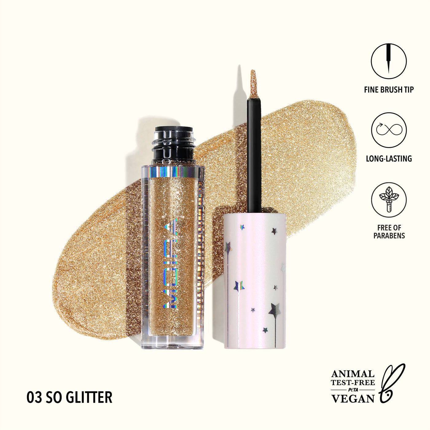 GLITTER GLITTER LINER - MOIRA BEAUTY