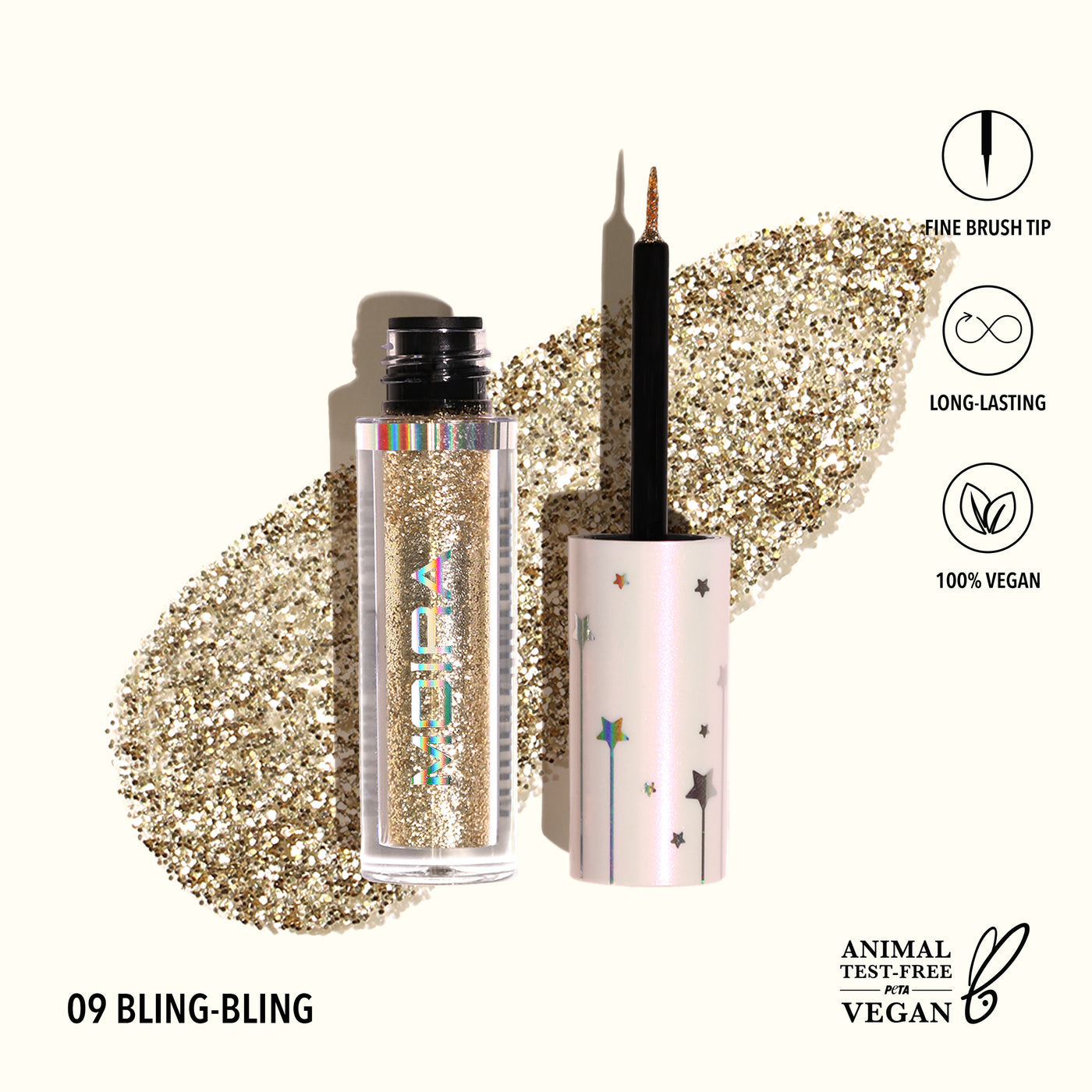 GLITTER GLITTER LINER - MOIRA BEAUTY