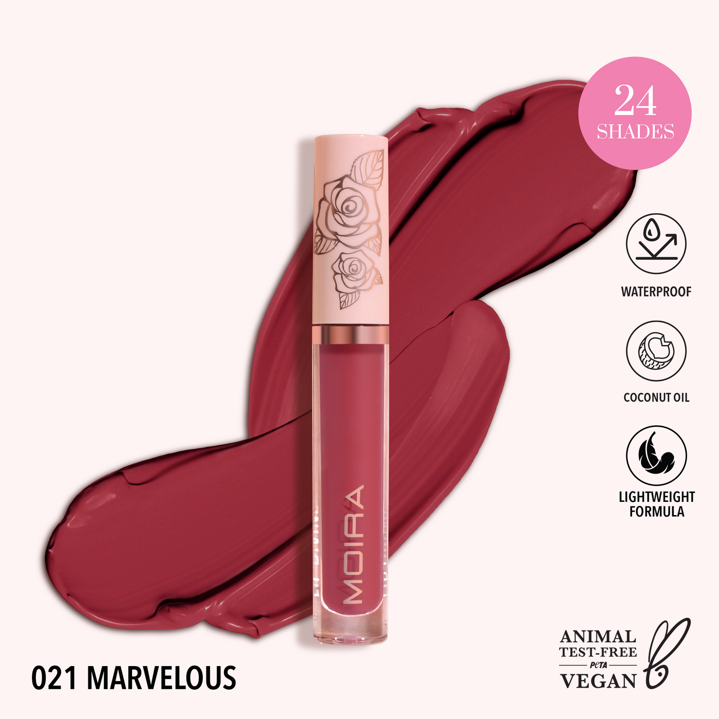 LIP DIVINE LIQUID LIPSTICK - MOIRA