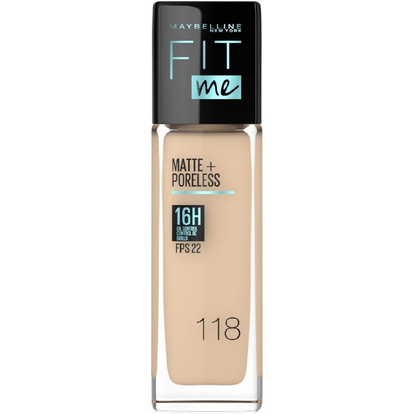 BASE DE MAQUILLAJE FIT ME MATTE - MAYBELLINE