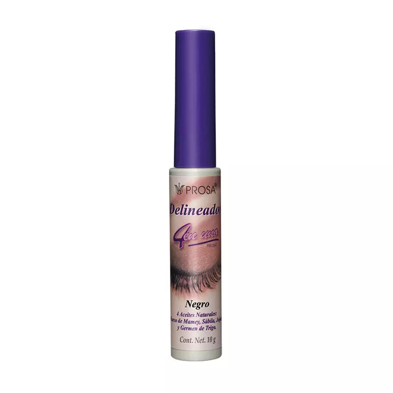 DELINEADOR LIQUIDO CLASICO NEGRO - PROSA 4 EN 1