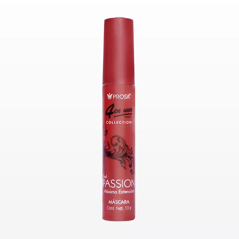 MASCARA PARA PESTAÑAS RED PASSION 13 G - PROSA 4 EN 1