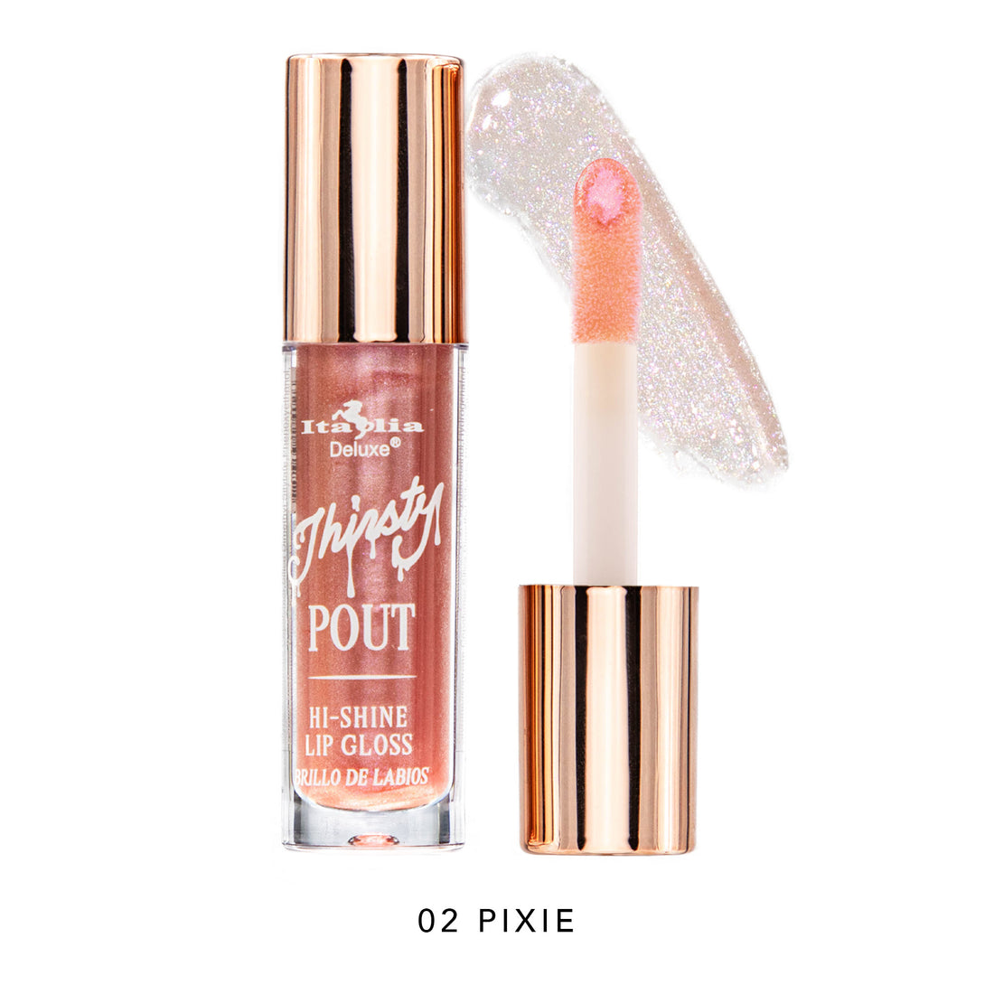 THIRSTY POUT HI SHINE LIPGLOSS - ITALIA DELUXE