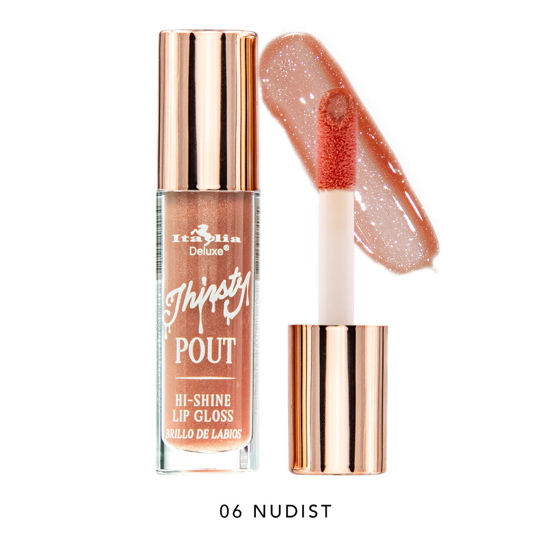 THIRSTY POUT HI SHINE LIPGLOSS - ITALIA DELUXE