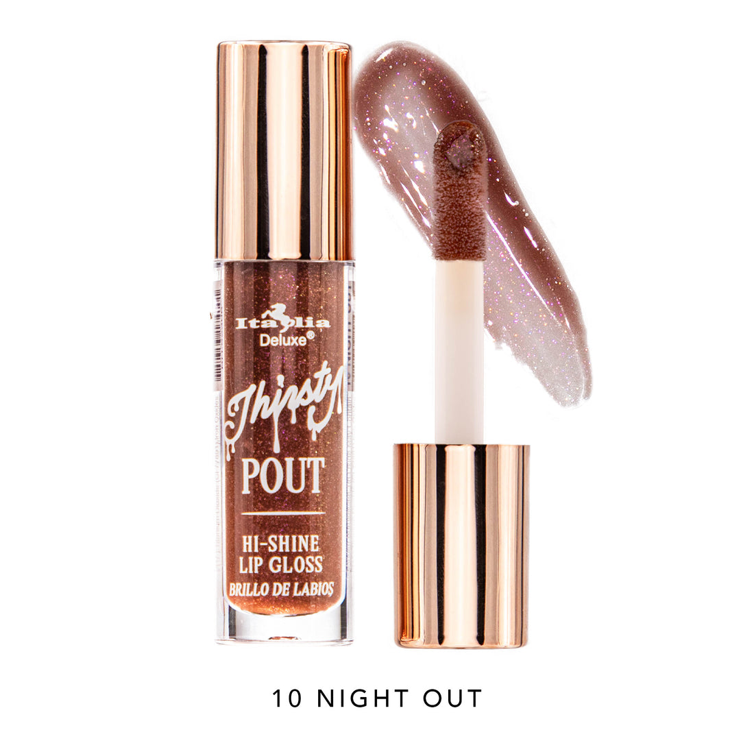 THIRSTY POUT HI SHINE LIPGLOSS - ITALIA DELUXE