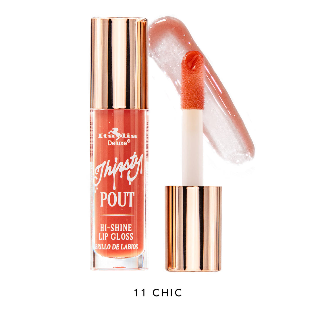 THIRSTY POUT HI SHINE LIPGLOSS - ITALIA DELUXE