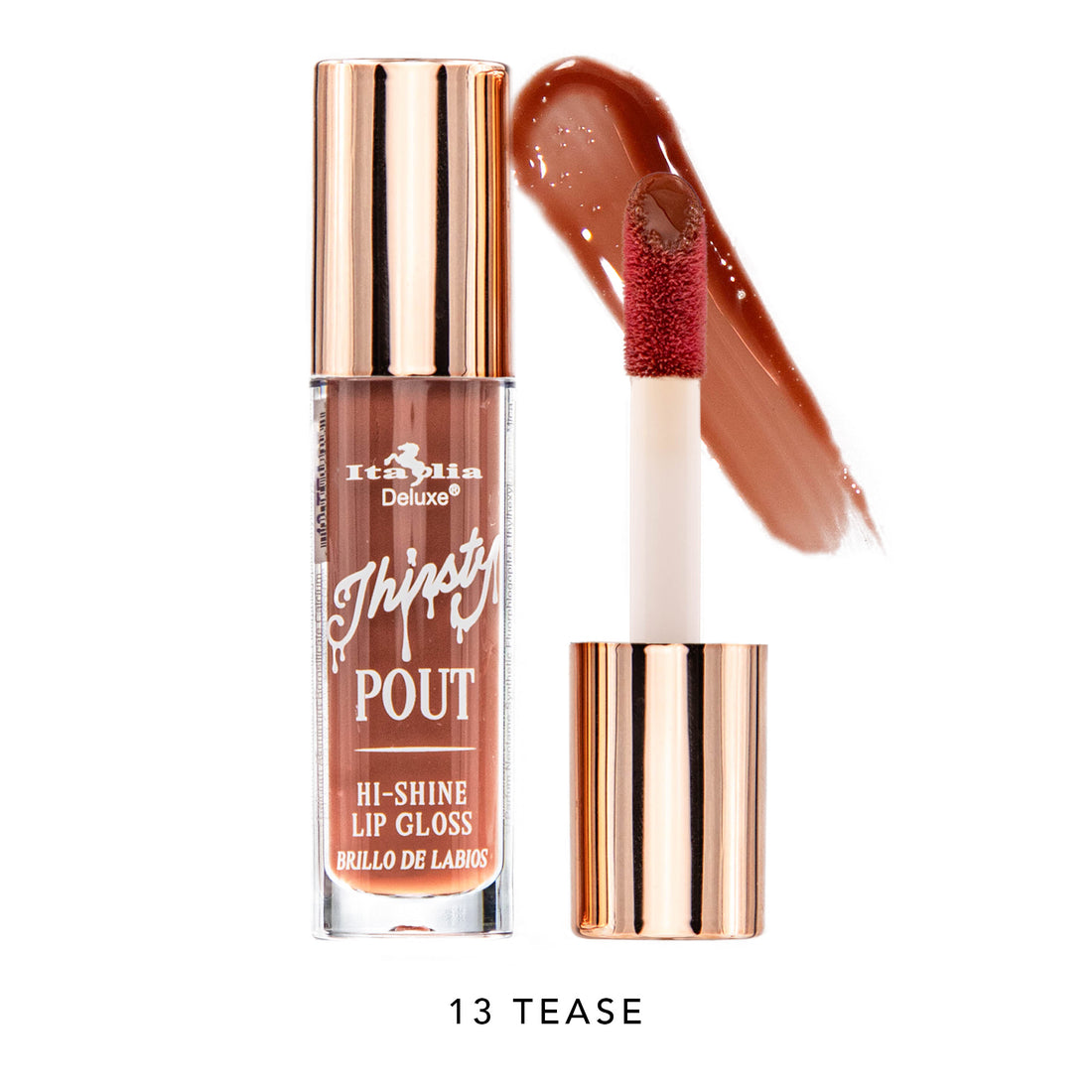 THIRSTY POUT HI SHINE LIPGLOSS - ITALIA DELUXE