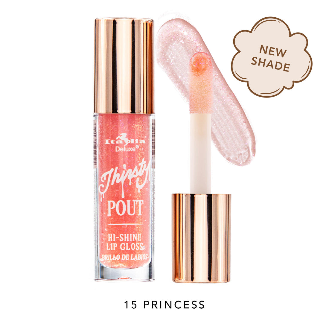 THIRSTY POUT HI SHINE LIPGLOSS - ITALIA DELUXE