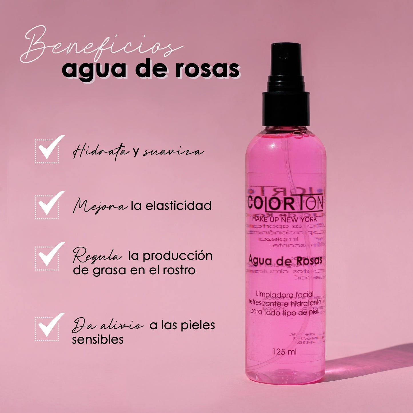 AGUA DE ROSAS 125 ML - COLORTON