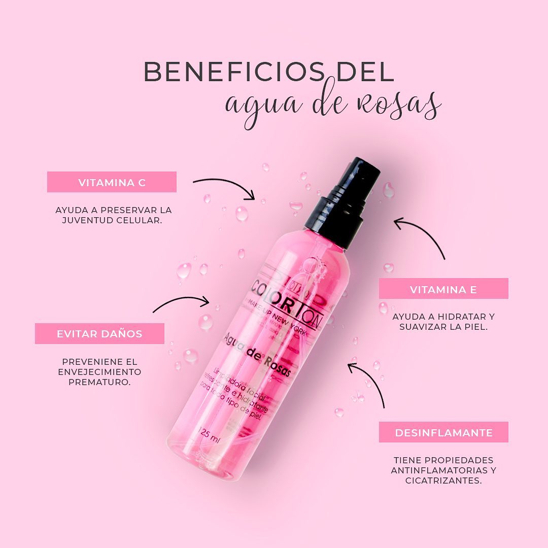 AGUA DE ROSAS 125 ML - COLORTON