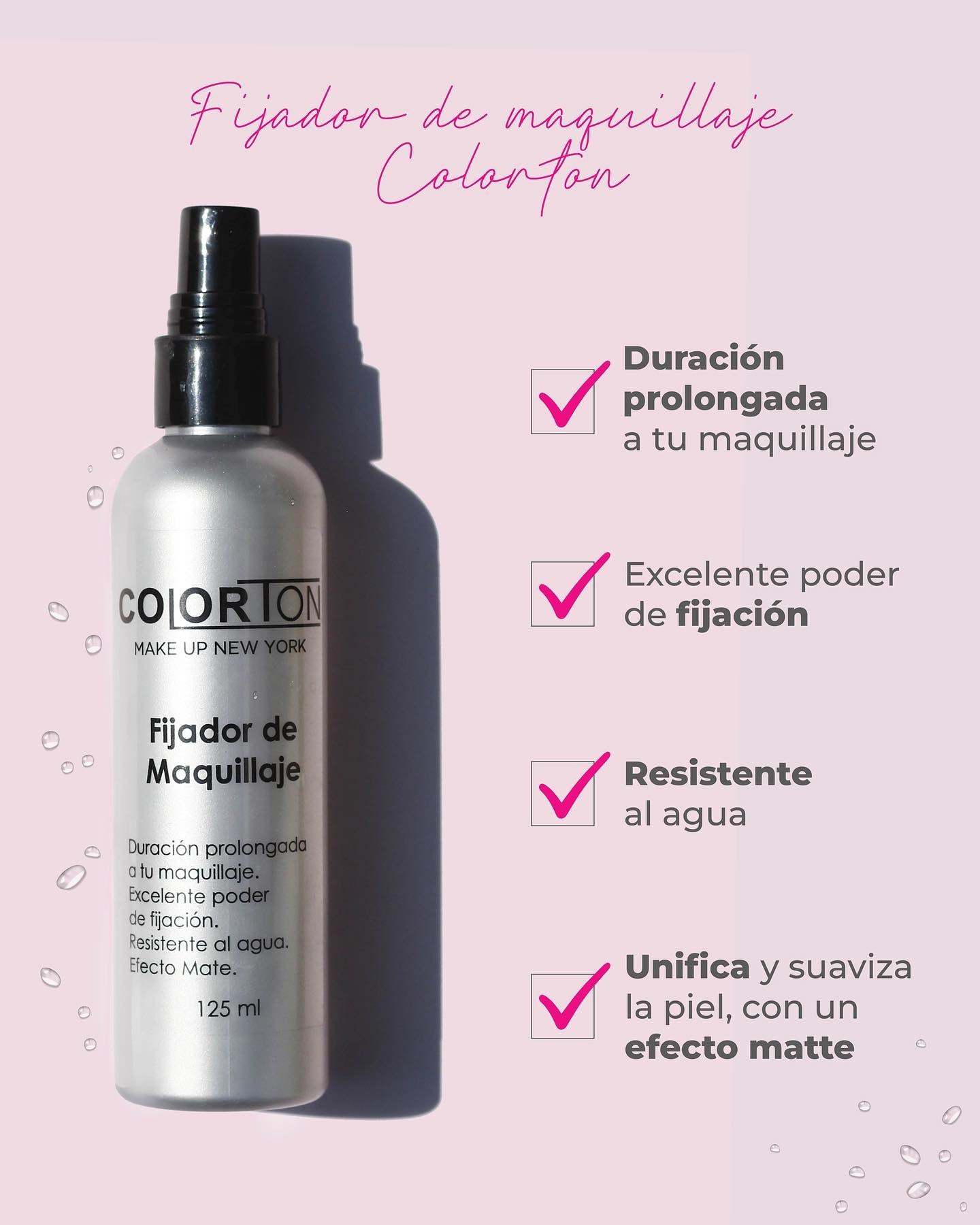 FIJADOR DE MAQUILLAJE 125 ml - COLORTON