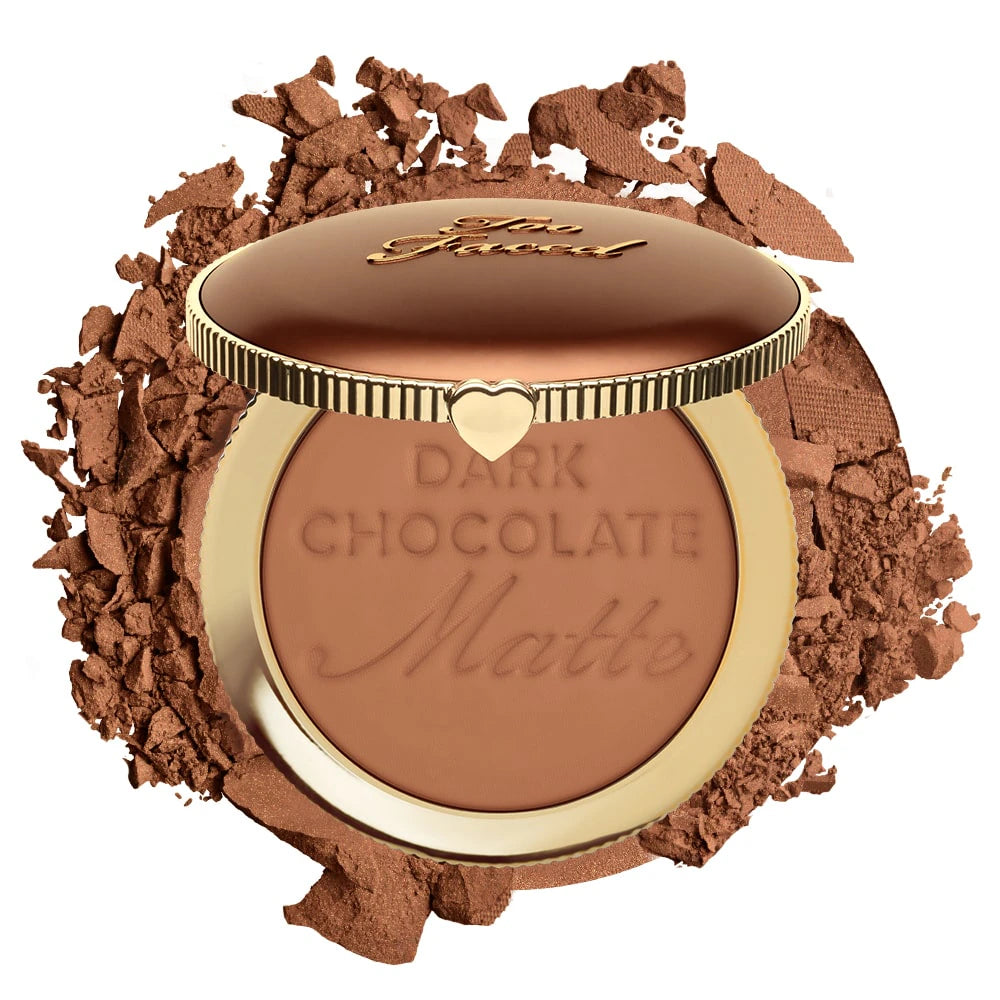 DARK CHOCOLATE SOLEIL MATTE BRONZER - TOO FACED