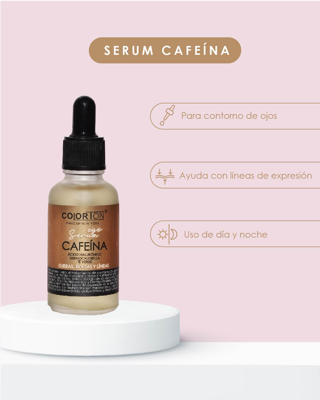 SERUM CAFEÍNA 30 ML - COLORTON