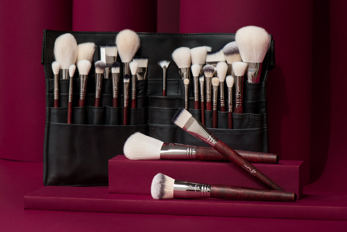 KIT DE BROCHAS SENSIVITE 27 PZAS - MARIFER COSMETICS
