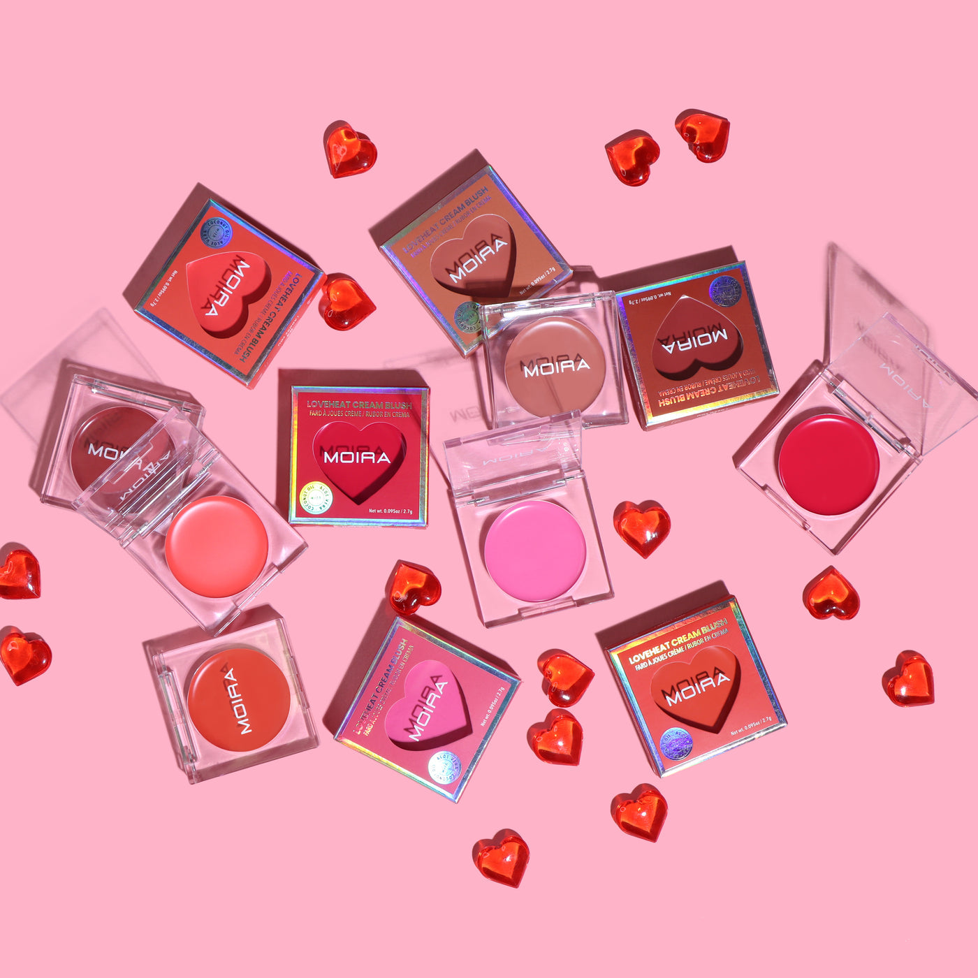 LOVEHEAT CREAM BLUSH - MOIRA BEAUTY