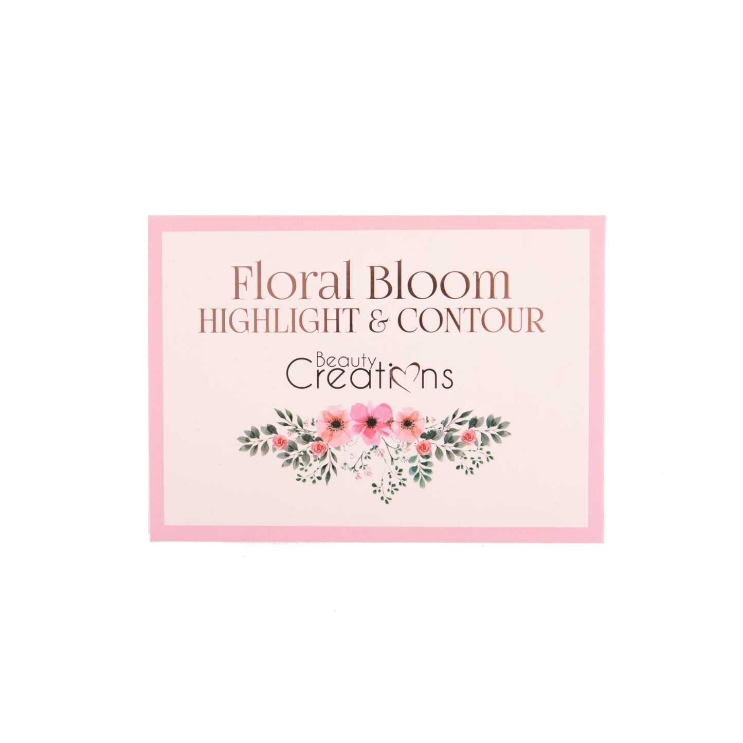 PALETA DE CONTORNOS FLORAL BLOOM - BEAUTY CREATIONS