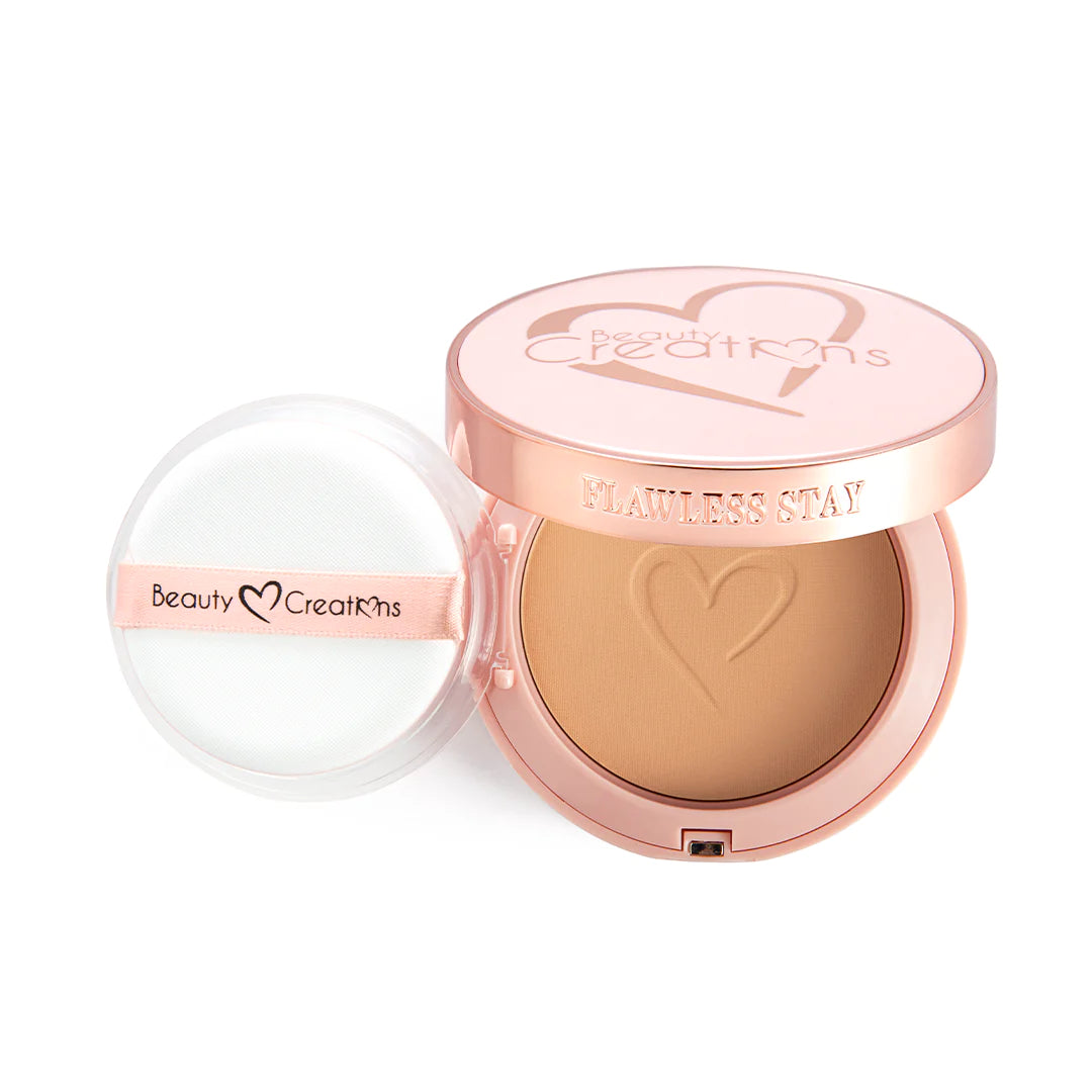 BASE EN POLVO FLAWLESS STAY FSP 8.0 POLVO COMPACTO - BEAUTY CREATIONS