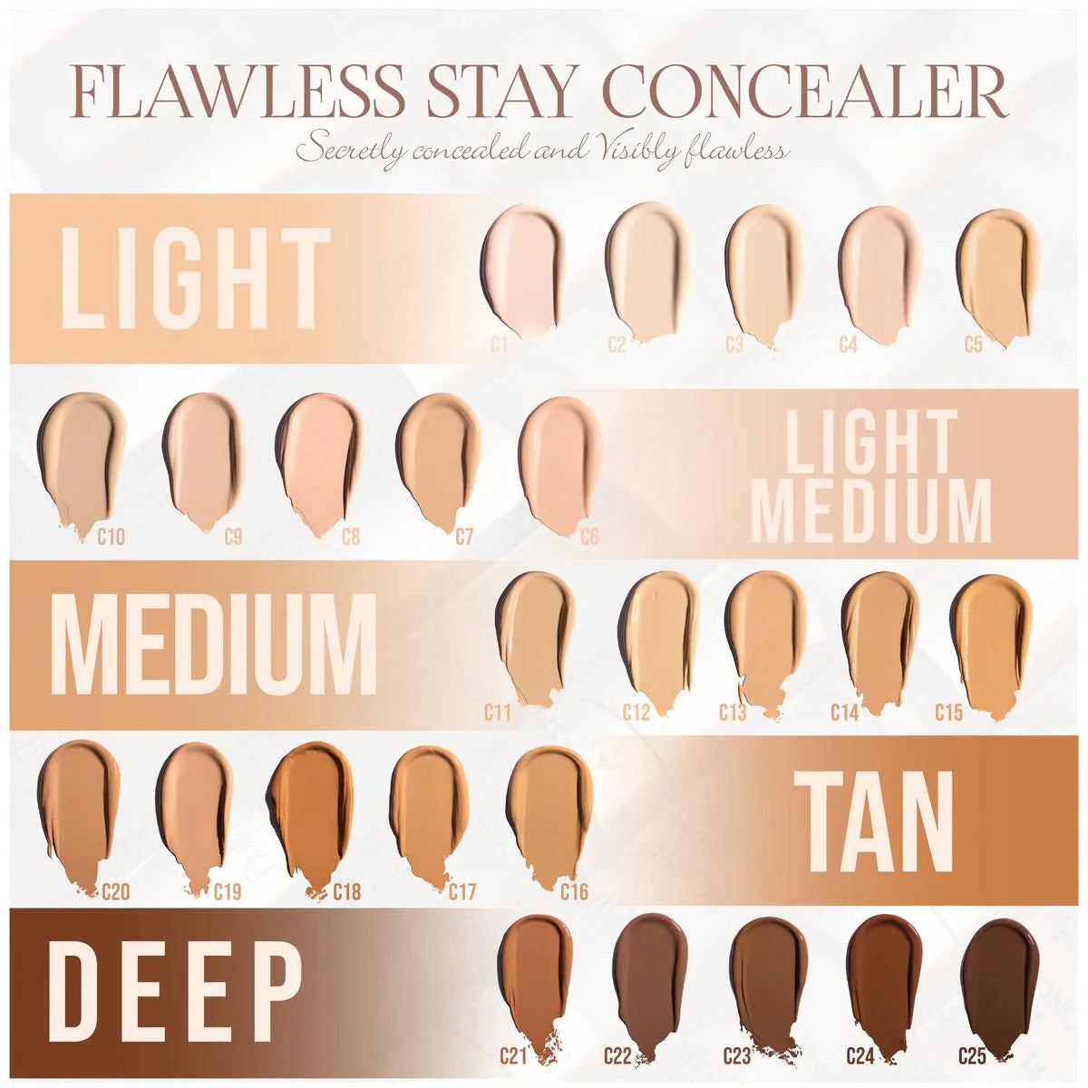 CORRECTOR FLAWLESS STAY C5 - BEAUTY CREATIONS