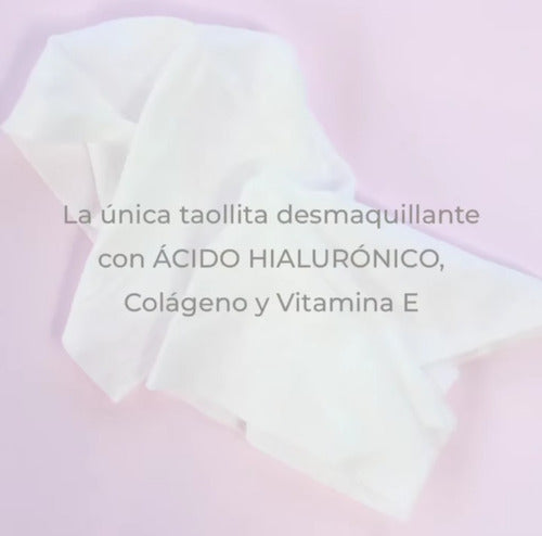 TOALLITAS DESMAQUILLANTES HYALURONIC ACID COLLAGEN 30 PZAS COLORTON