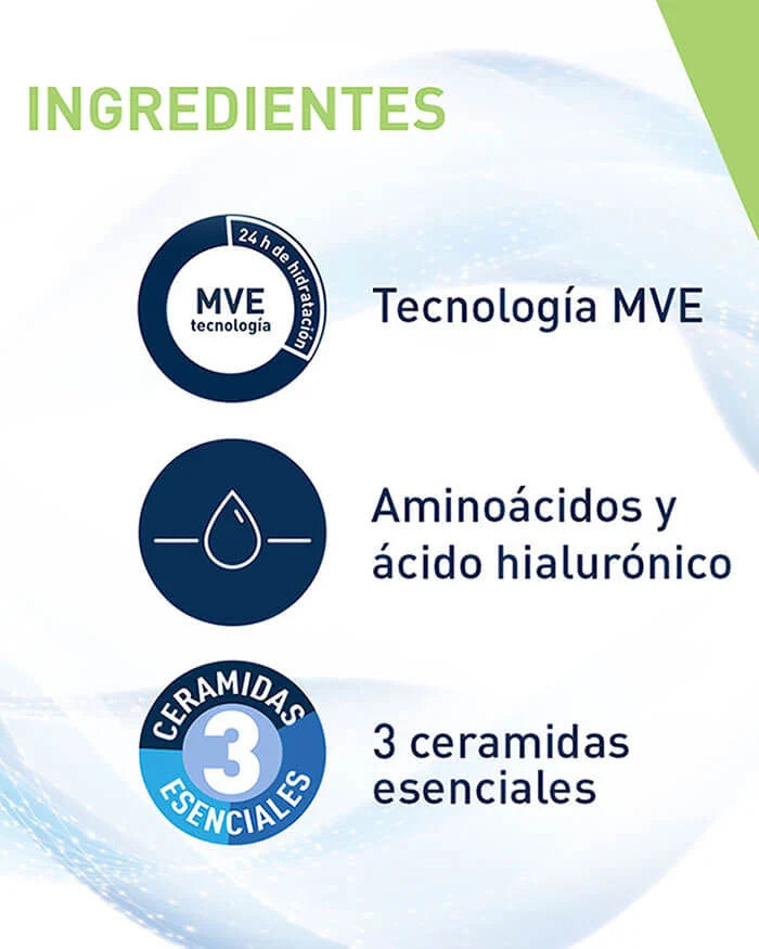 LIMPIADORA CREMA-ESPUMA HIDRATANTE PIEL NORMAL A SECA 236 ML - CERAVE