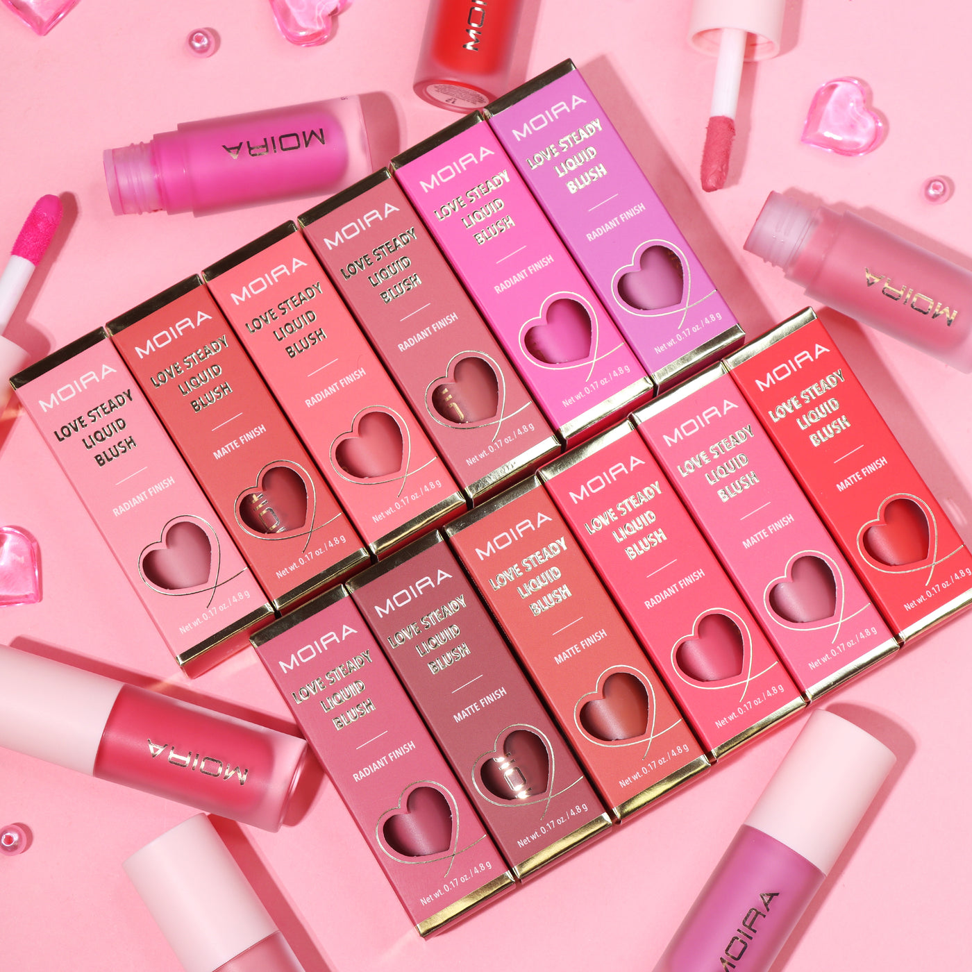 LOVE STEADY LIQUID BLUSH - MOIRA BEAUTY
