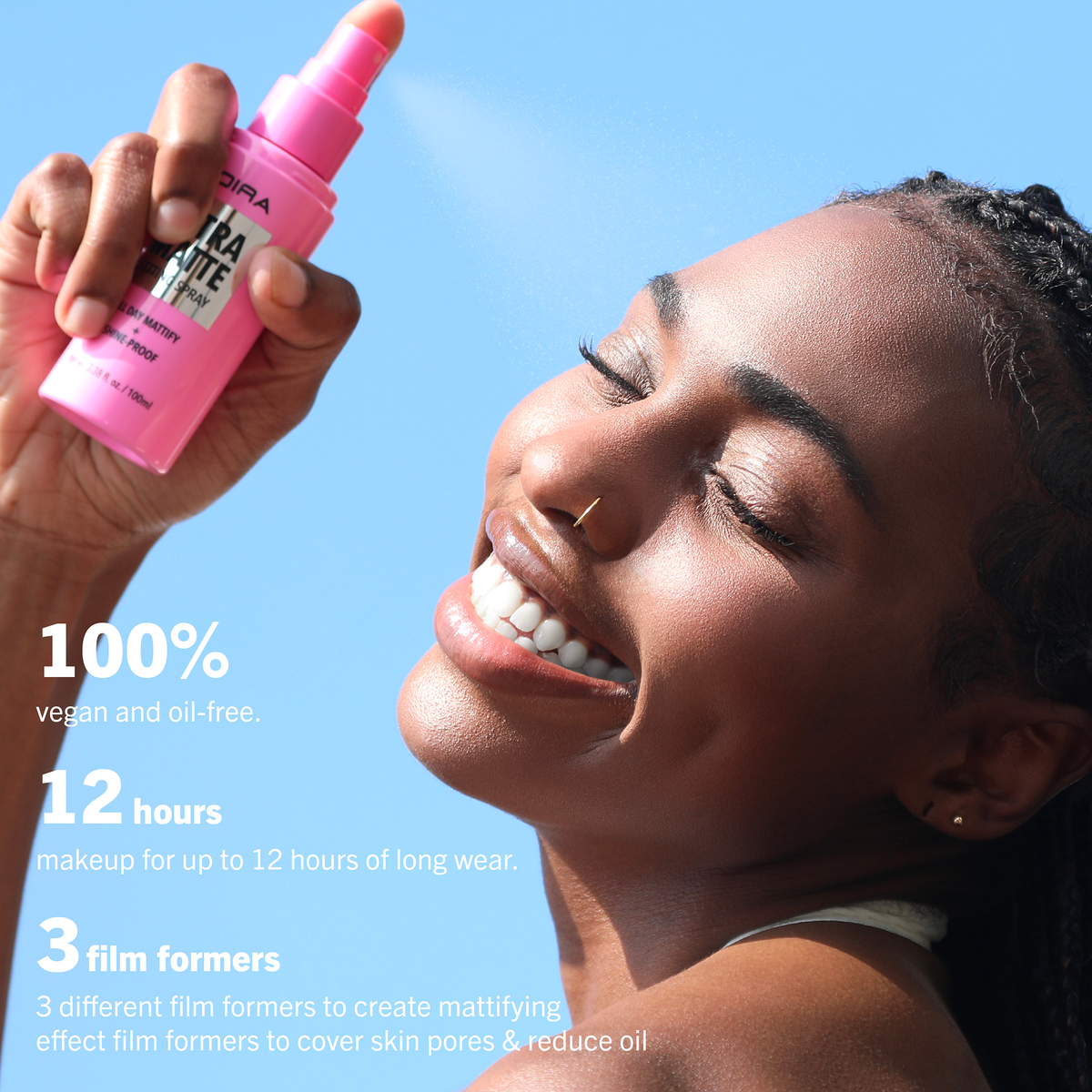 ULTRA MATTE SETTING SPRAY 100 ML - MOIRA