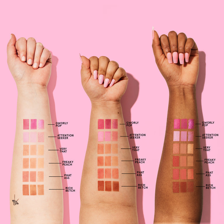 CHEEK CLAPPER 3D BLUSH TRIO GWORLY POP - ONE SIZE