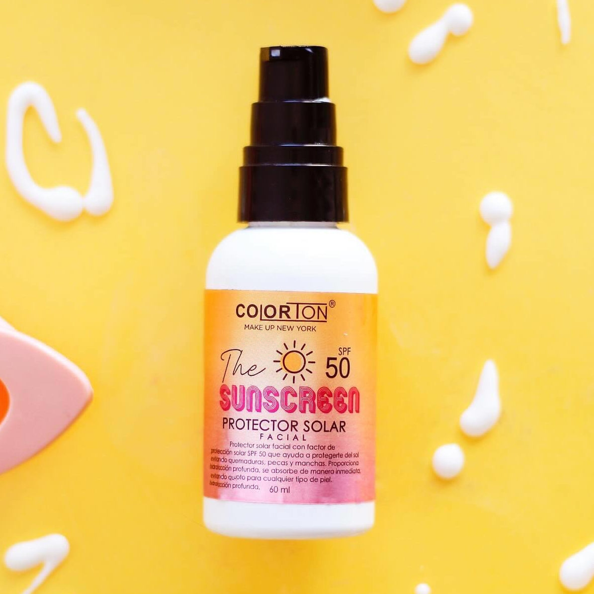 PROTECTOR SOLAR FACIAL: THE SUNSCREEN 50 SPF - COLORTON