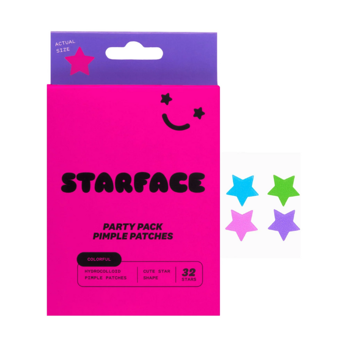 HYDRO-STAR PARTY PACK SIMPLE PATCHES 32 STARS - STARFACE