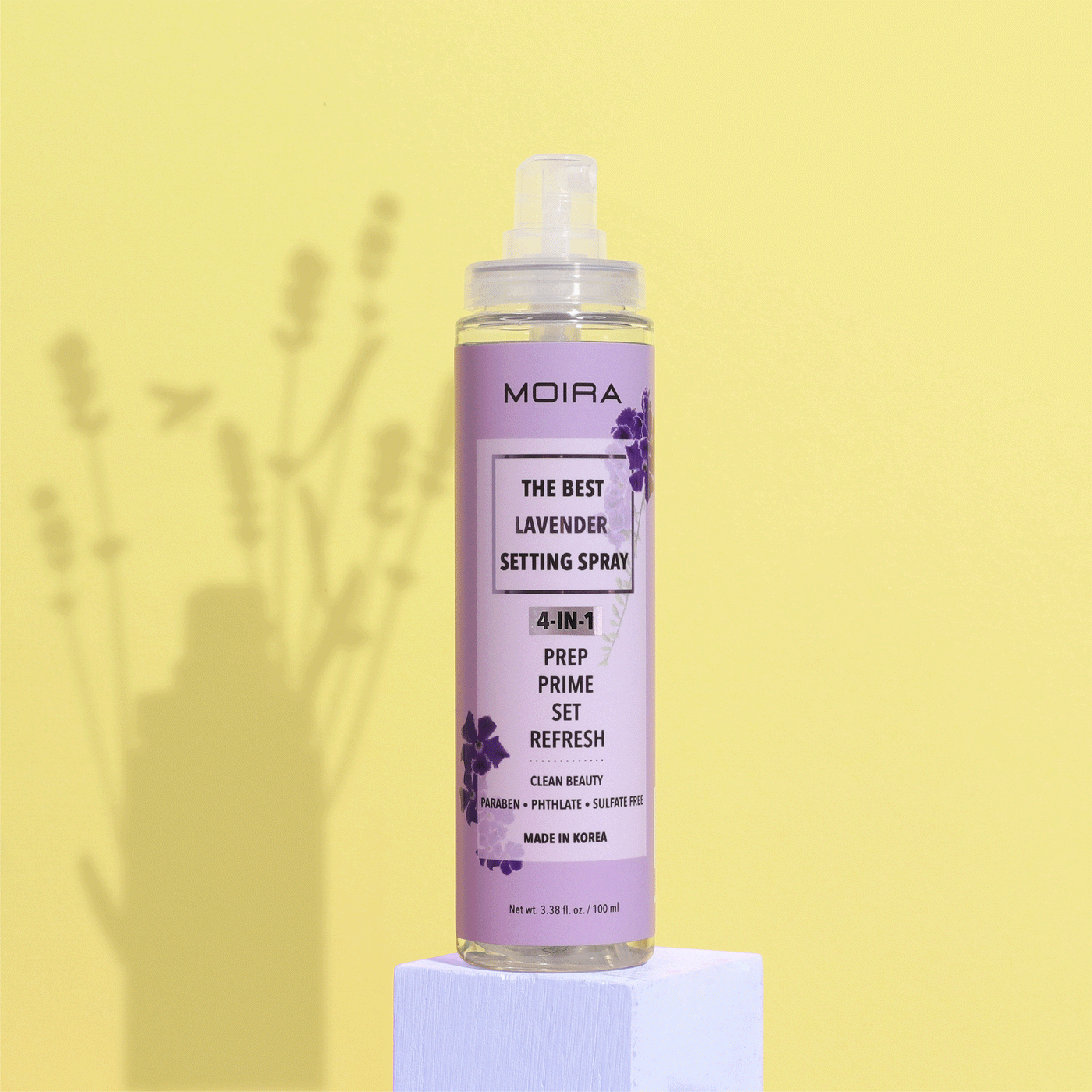 THE BEST LAVENDER SETTING SPRAY - MOIRA BEAUTY